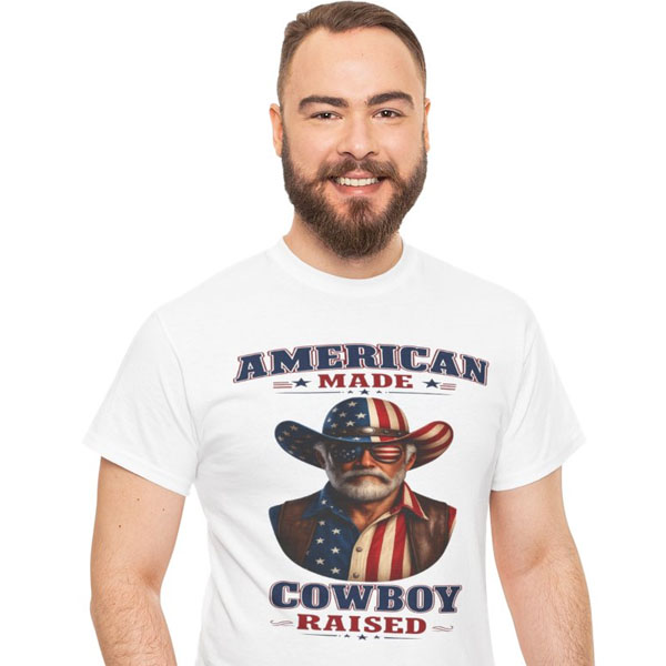 American Made Cowboy Raised Shirt