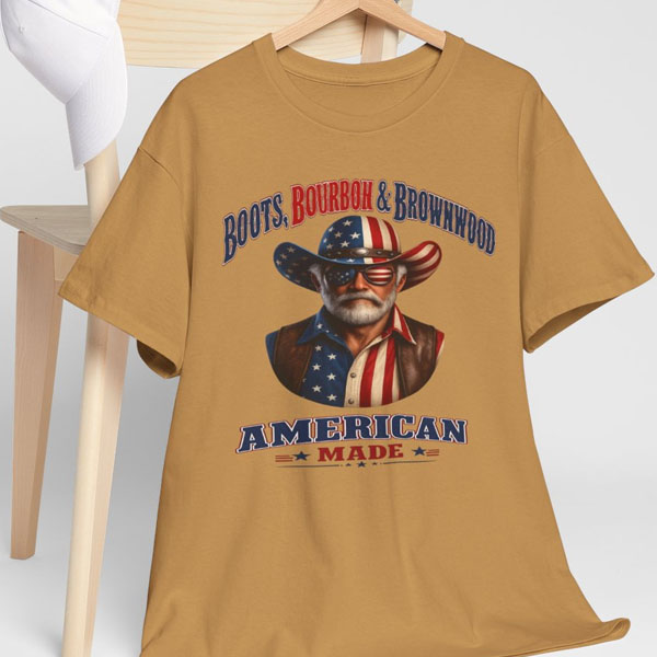 Boots Bourbon Brownwood Shirt