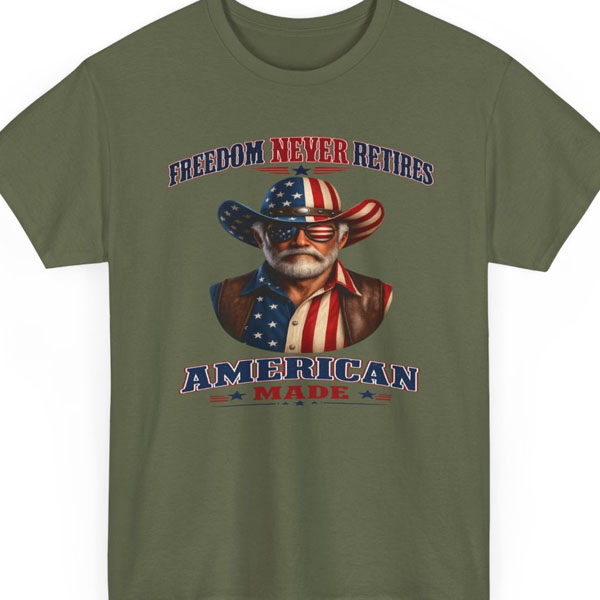Freedom Never Retires Shirt