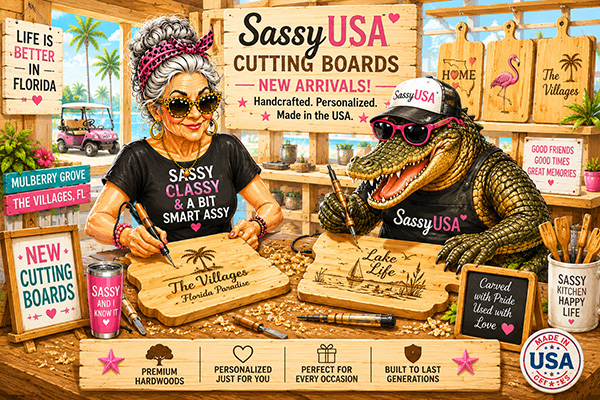 SassyUSA Premium Cutting Boards