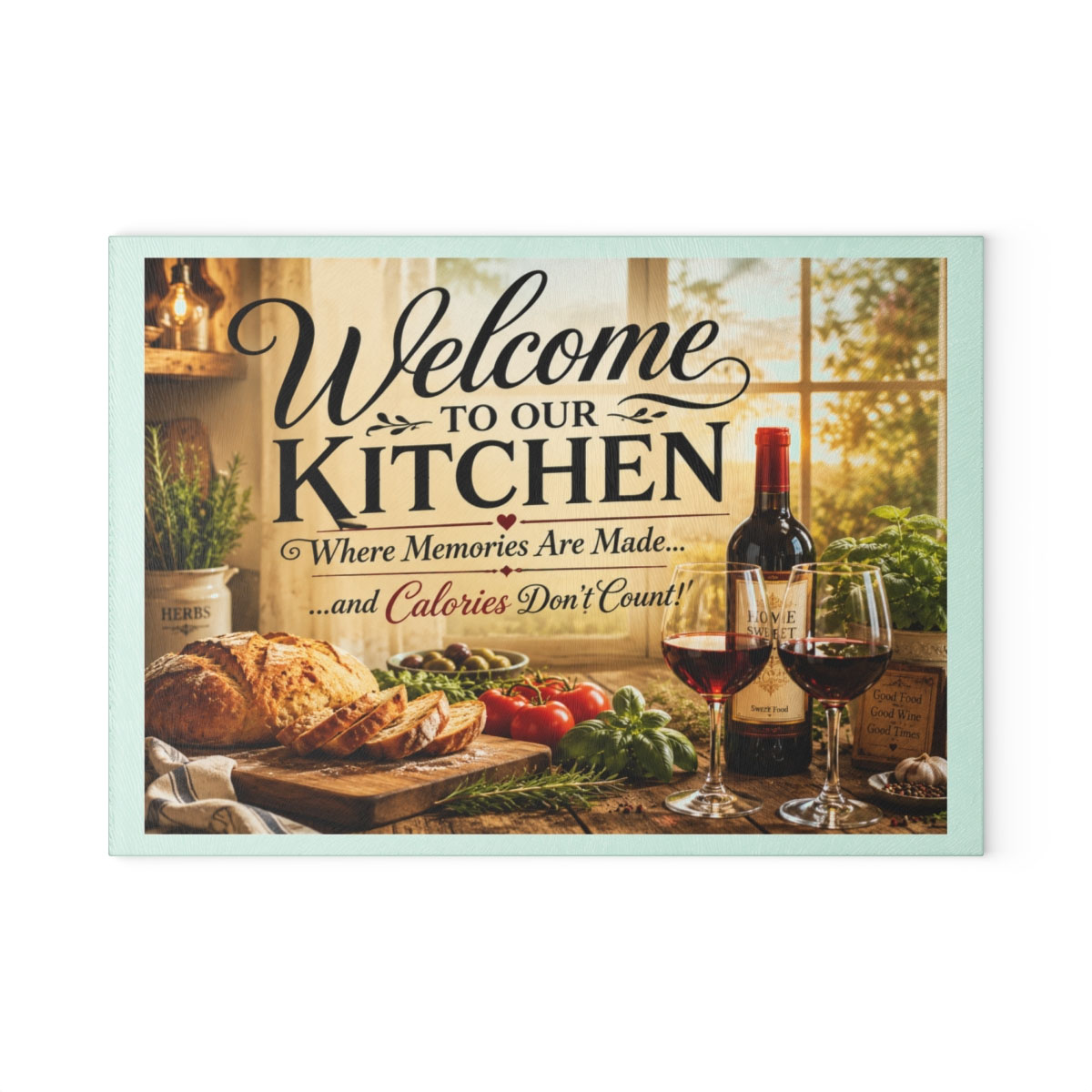 Welcome To Our Kitchen