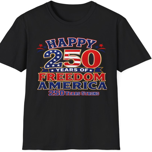 America 250 Black Shirt