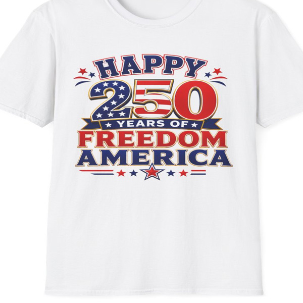 America 250 White Shirt
