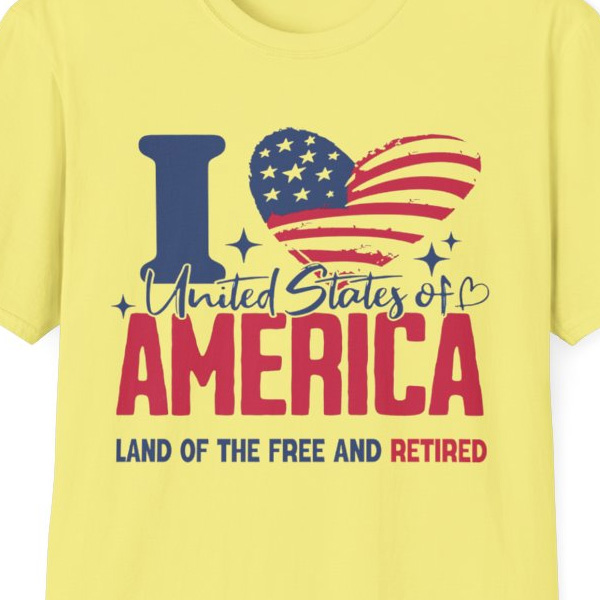 Land of the Free & Retired Shirt
