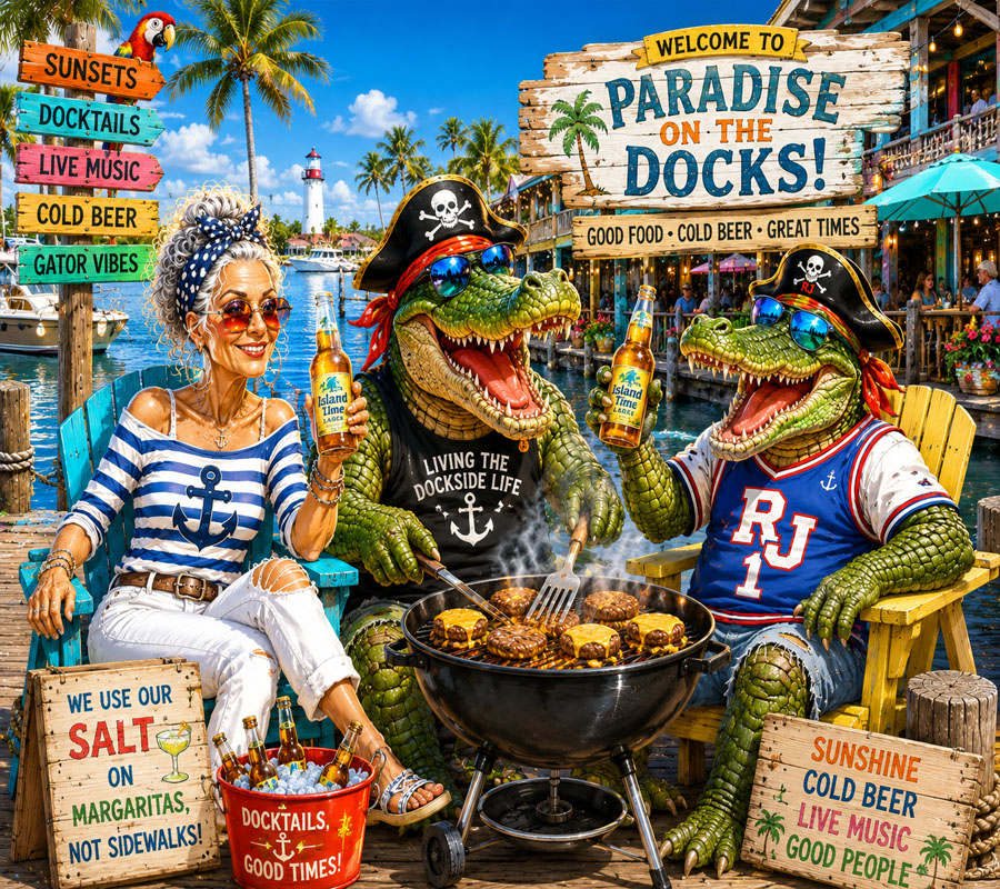 Dockside Marina Party
