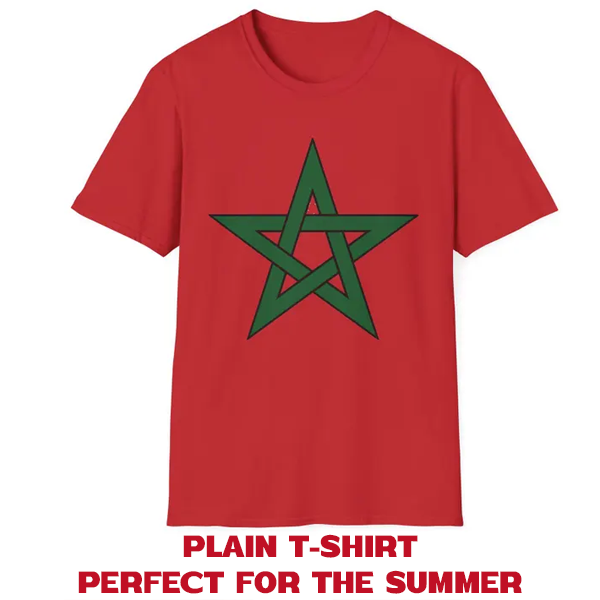 Siham Youmouri's designed Morocco Tshirts for World Cup 2026