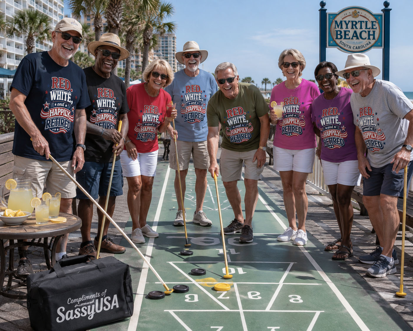 Happily Retired Myrtle Beach Shuffleboard