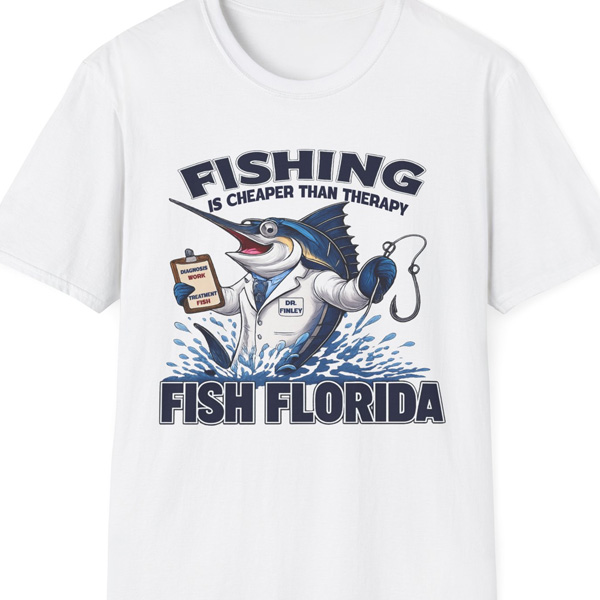 Fishing Is Cheaper Than Therapy Shirt