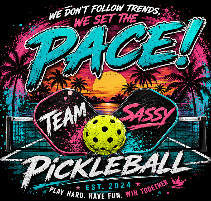Custom pickleball team shirts in The Villages Florida