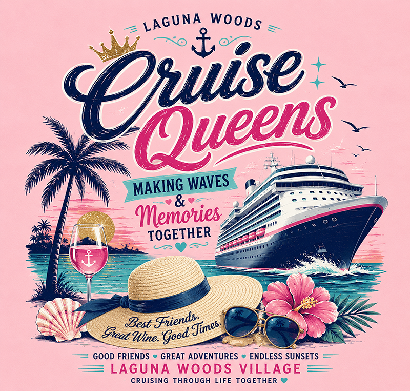 Cruise Queens Shirt Design