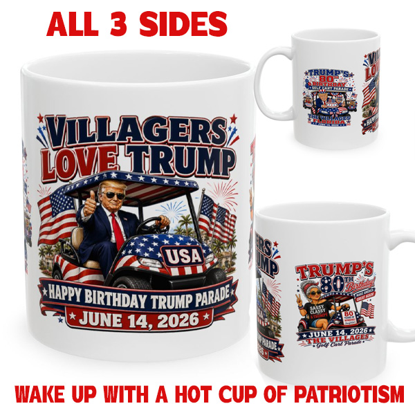 Villagers Love Trump Mug