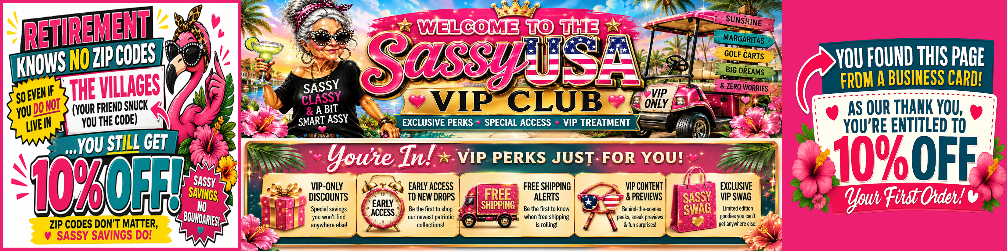 SassyUSA VIP Banner